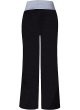 Women's Comfy Pajama Pants Casual Drawstring Palazzo Lounge Wide Leg Pants