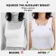 2pcs Women's Sports Tank Tops Crop Tops Black White Racerback Tank Tops